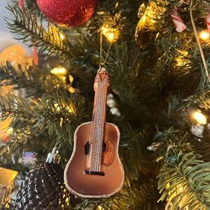Guitar Christmas Ornament